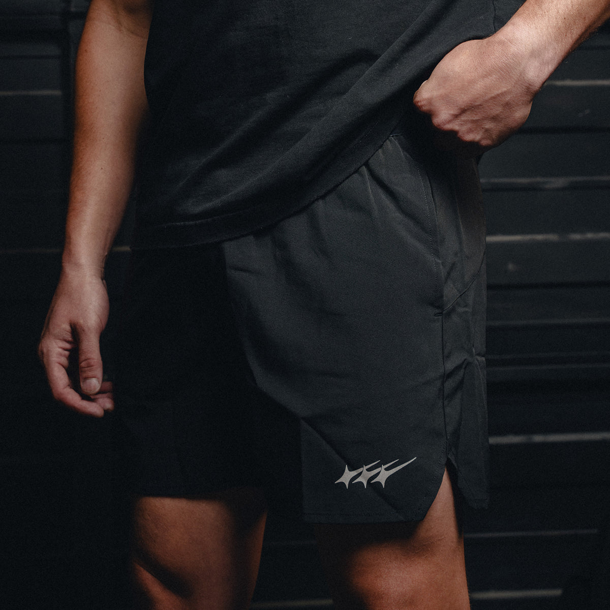 Keepgoing Athletic Shorts (Black)
