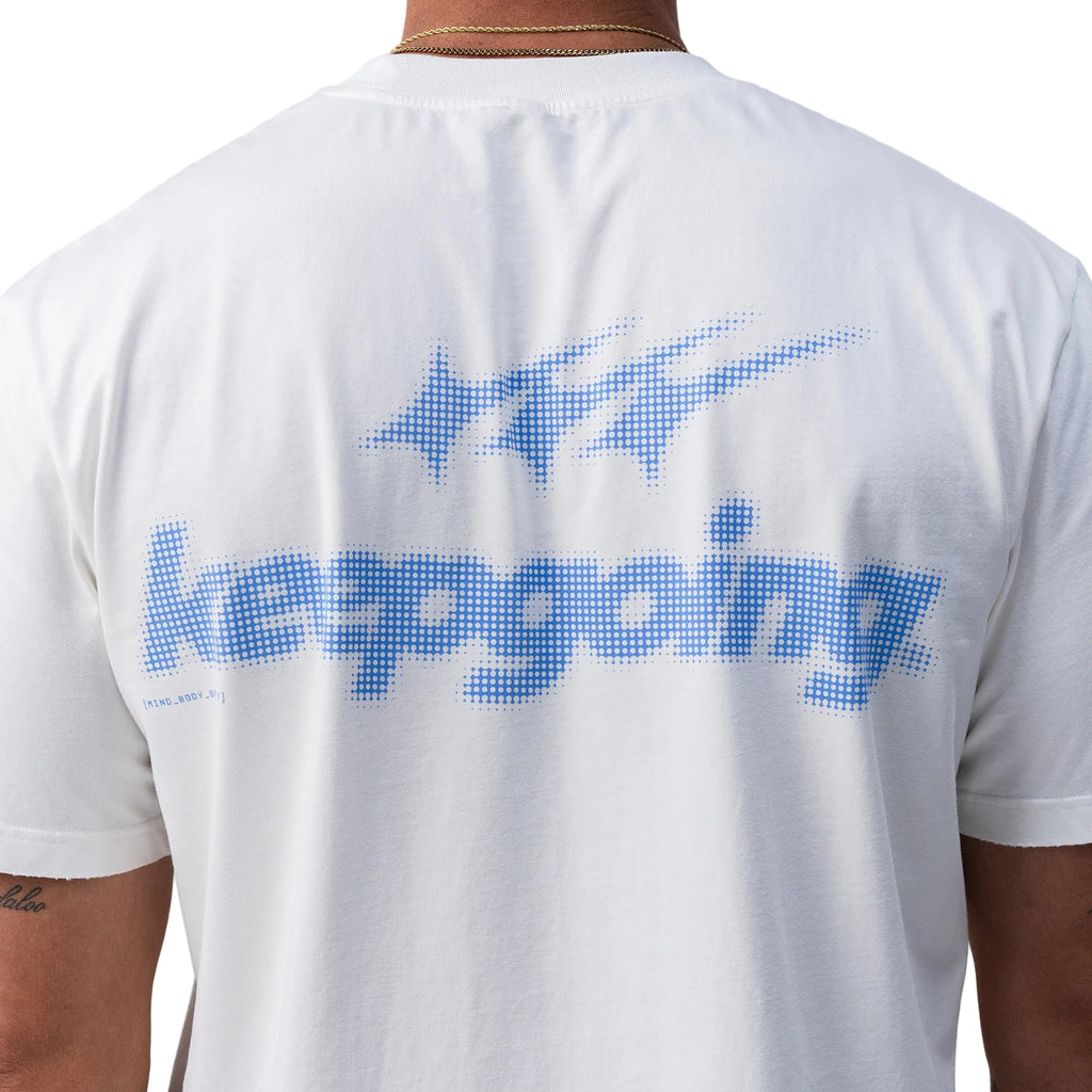 Keepgoing Athletic Tee (White)