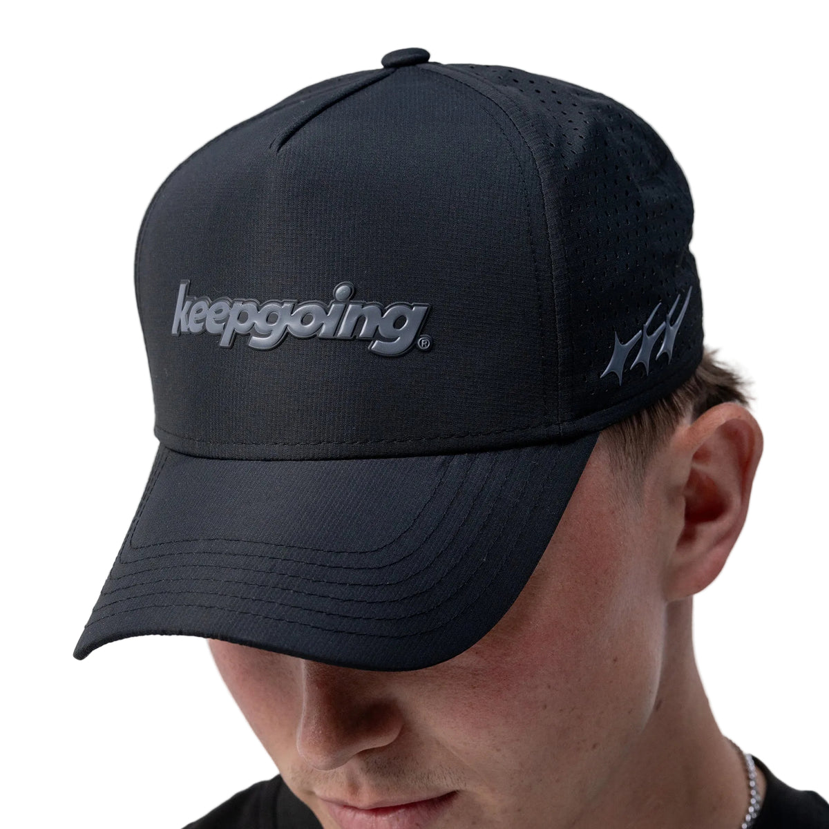 Keepgoing Athletic Hat (Black)