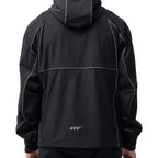 Keepgoing Nylon Track Jacket (Black)