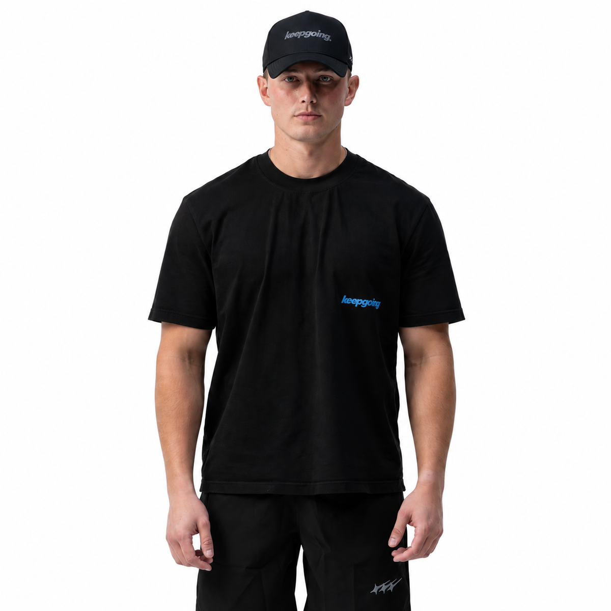 Keepgoing Athletic Tee (Black)