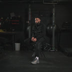 Keepgoing Nylon Track Jacket (Black)