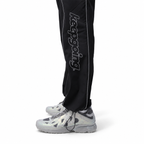 Keepgoing Nylon Track Pants (Black)
