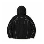 Keepgoing Nylon Track Jacket (Black)