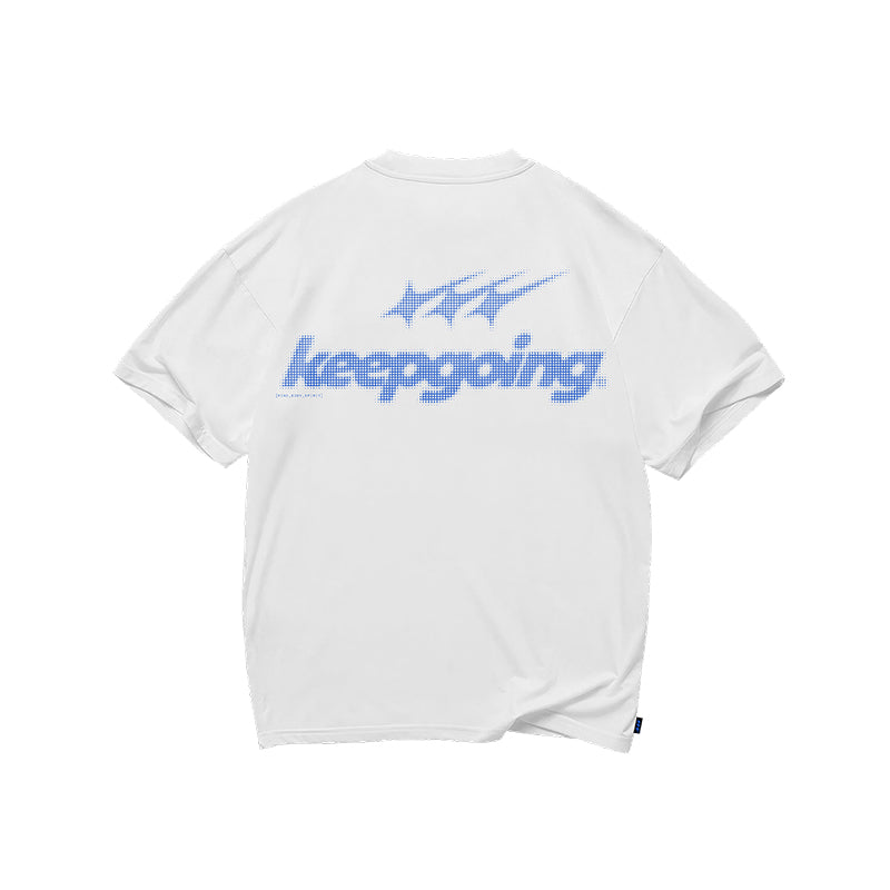 Keepgoing Athletic Tee (White)